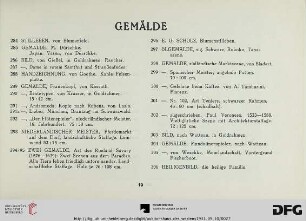 Gemälde (Nr. 284-335)