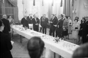 Silvesterempfang der französischen Garnison in Karlsruhe.