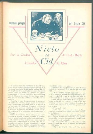 Escritores gallegos del Siglo XIX : Nieto del Cid