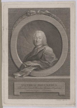 Bildnis des Iacobus Bruckerus