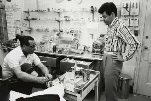 Der Arzt Max Jacobson und Eddie Fisher