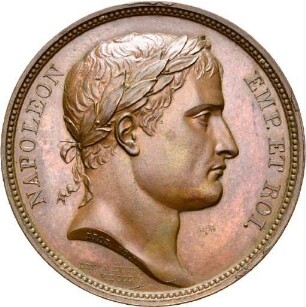Medaille auf die Gründung des Rheinbundes 1806