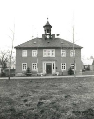 Pfaffroda-Dittmannsdorf, An der Biela. Alte Schule (Gemeindeverwaltung) (1853)