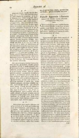 Vindex veritas Annalivm Ecclesiasticorvm Eminentissimi Ac Reverendissimi Sacrae Romanae Ecclesiae Cardinalis Caesaris Baronij : Adversus Arrogatum Joh. Henrici Ottij, Tigurini Examen perpetuum