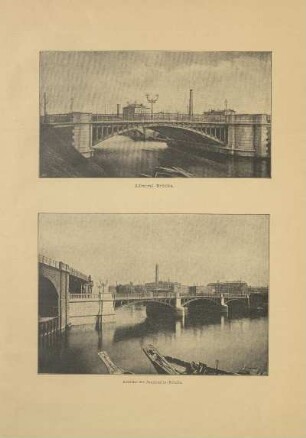 Admiral-Brücke. Ansicht der Jannowitz-Brücke
