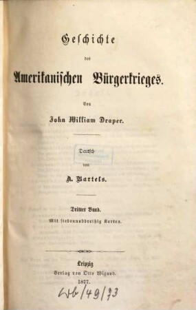 Geschichte des Amerikanischen Bürgerkrieges, 3