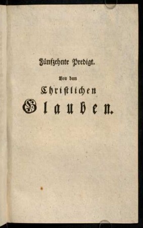 391-420, Fünfzehnte Predigt.