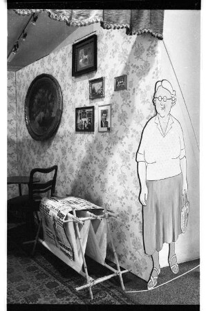 Kleinbildnegativ: Ausstellung, Kato, Schlesisches Tor, 1985