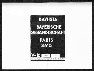 Cikowska, Henriette Baronne de, Empfehlung