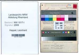 Entnazifizierung Leonhard Happel , geb. 22.09.1888 (Kohlenhaendler)