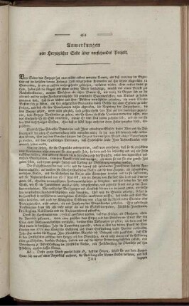 Anmerkungen von Herzoglicher Seite über vorstehendes Projekt.