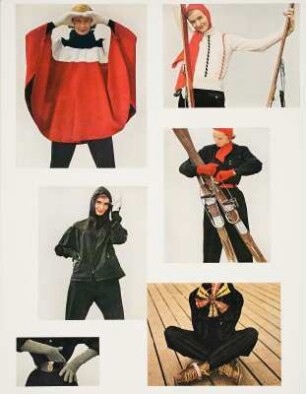 Modeaufnahme, Tearsheet (Mademoiselle)