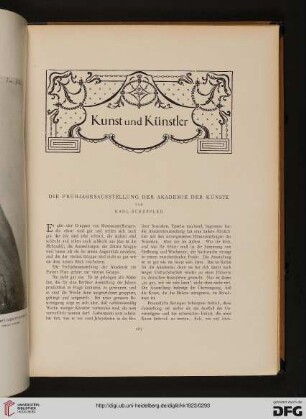 Die Frühjahrsausstellung der Akademie der Künste