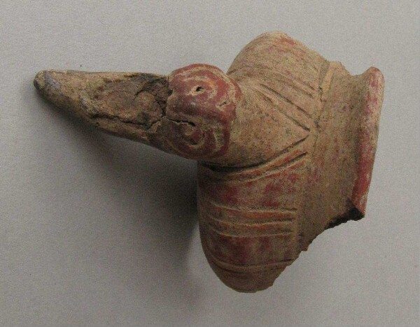 Fragment of a clay vessel