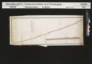 Neujahr Fundgrube am Vorderen Fastenberg bei Johanngeorgenstadt, Neujahr Kunstschacht