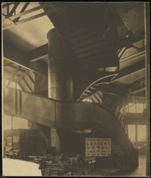 Ausstellungs- und Wasserturm, Posen: Innen, Treppe