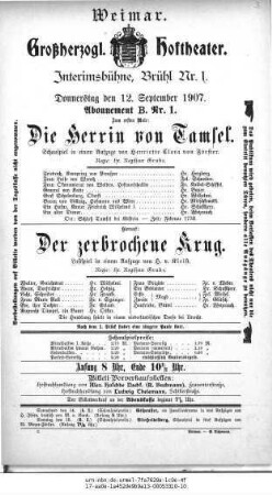 Die Herrin von Tamsel