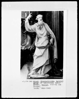 Figur am Apostelaltar, Paulus