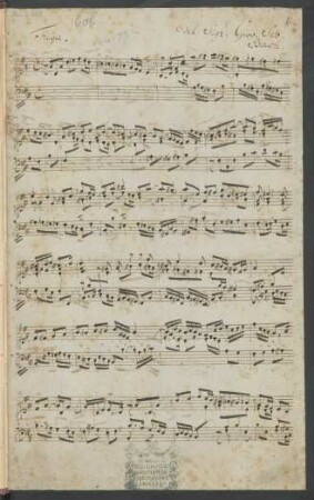 Fugen; cemb; h-Moll; BWV 951a