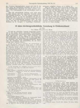 135-144 10 jahre kirchengeschichtliche Forschung in Ostdeutschland