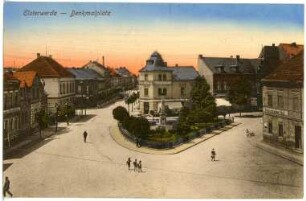 Elsterwerda. Denkmalplatz