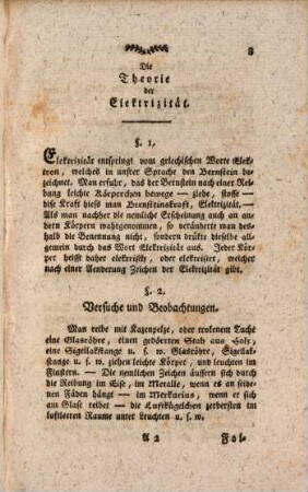 Joseph Webers Theorie der Elektrizität