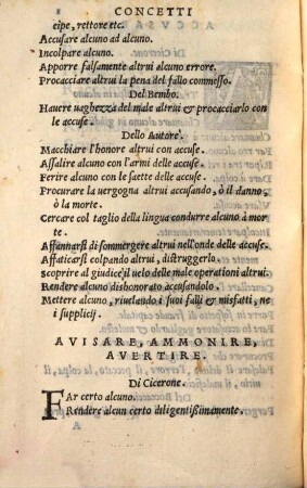Concetti et forme di Cicerone, del Boccaccio, del Bembo delle lettere di diversi et d'altri