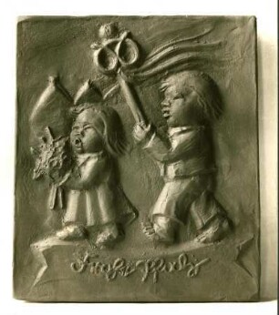 Reiseandenken: Relief "Frohe Pfalz"