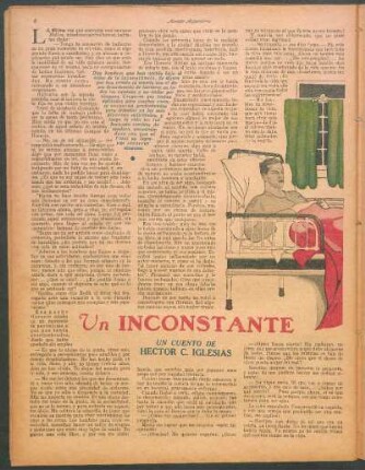 Un inconstante : Un cuento de Héctor C. Iglesias