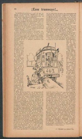 ¡Esos tramways! ...