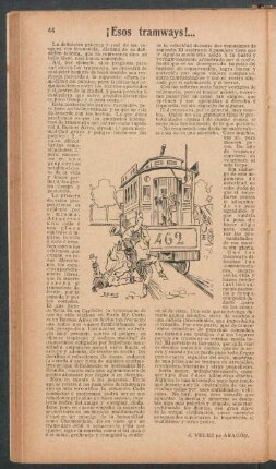 ¡Esos tramways! ...
