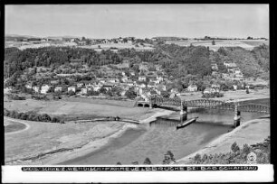 Wendischfähre und Carolabrücke, bei Bad Schandau
