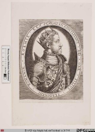 Bildnis Maximilian II., römisch-deutscher Kaiser (reg. 1564-76)