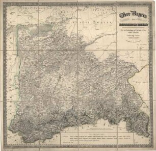Ober-Bayern des Königreichs Bayern : Mit der Eintheilung in Land- und Herrschafts Gerichte