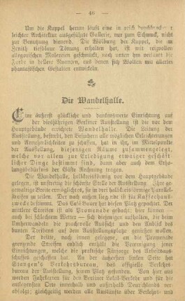 Die Wandelhalle