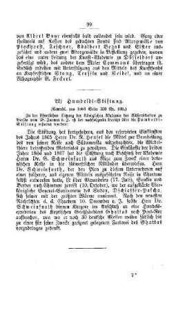 Humboldt-Stiftung : [II. Akademien und Universitäten]