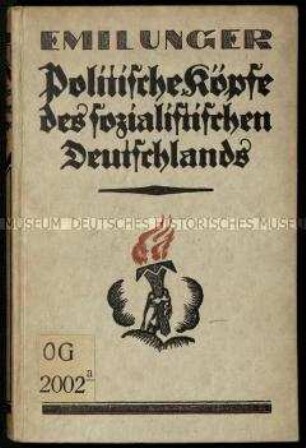 Schrift über bedeutende Sozialdemokraten in der Weimarer Republik