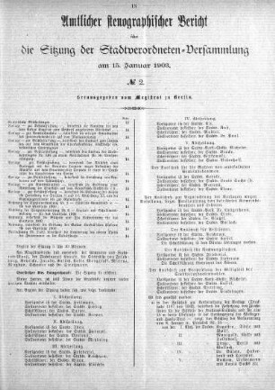No. 2, 15. Januar 1903