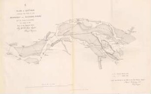 C. Plan of Cuttack shewing the flow of the Mahanuddy and Kajooree Rivers and the project for controlling the volume at the head of the Kajooree River