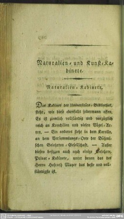 Naturalien- und Kunst-Kabinette