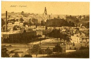 Adorf i. Vogtland : Adorf. Blick auf Adorf