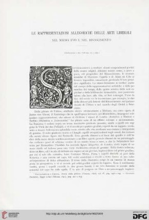 5: Le rappresentazioni allegoriche delle arti liberali nel medio evo e nel rinascimento, [4]