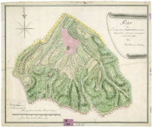 Plan über den Orts-Bann Kiechlinsbergen