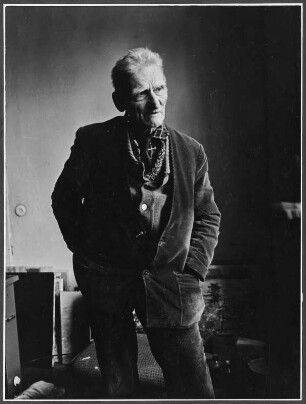 Wilhelm Rudolph : Portrait des Künstlers Wilhelm Rudolph