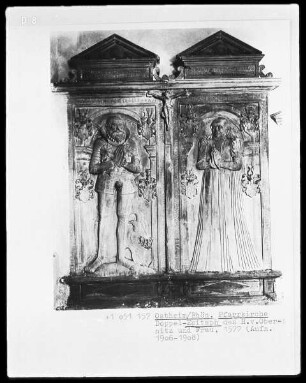 Epitaph für Hugo Obernitz (gestorben 1577) und seine Frau