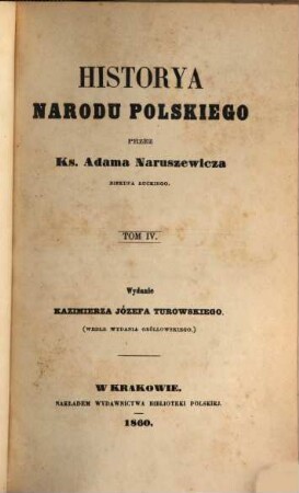 Historya narodu polskiego, 4