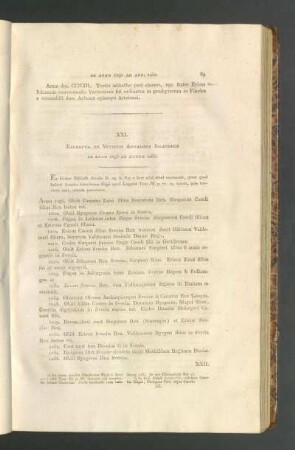 XXI. Excerpta Ex Vetustis Annalibus Islandicis Ab Anno 1195 Ad Annum 1266.