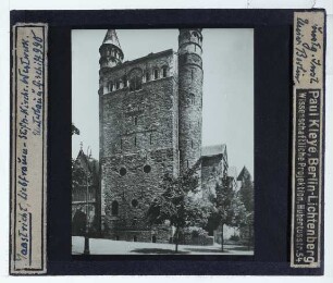 Mechelen, Liebfrauenkirche : Westwerk, Aussenansicht