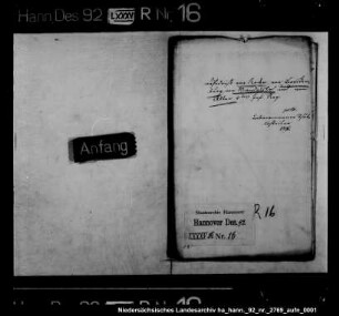 Roden, von, Fähnrich; Brockenburg, von, Fähnrich; Mandelsloh, von, Fähnrich; Alten, von, Fähnrich, alle beim 3. Infanterie-Regiment: Untersuchung wegen unternommener Tätlichkeiten