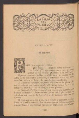 Capítulo CIV - El patíbulo